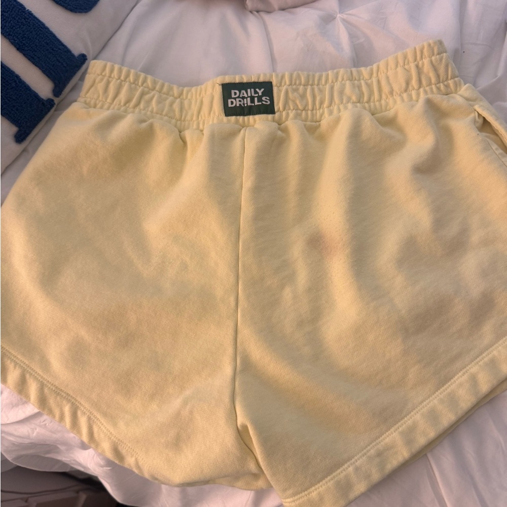 Yellow daily drills super shorts